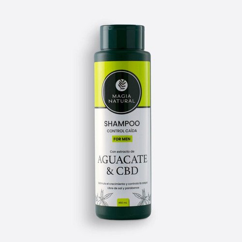 Shampoo For Men Anticaida Aguacate