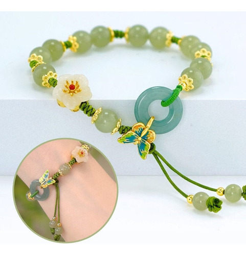 Pulsera G Natural Stone, Pulsera Para Mujer, Piedra Natural