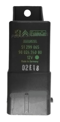 Relay De Precalentamiento Original Peugeot 207 208 308 Rcz