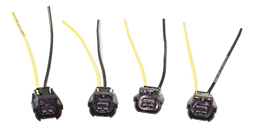 4 Pzs Arneses Conectores De Inyector Vw Jetta A4 1999 A 2015