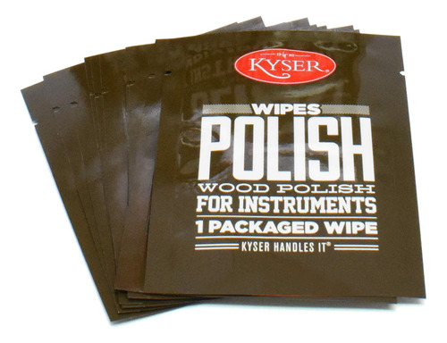 Kyser Toallita Para Pulir Guitarra 10 Unidad Sellada