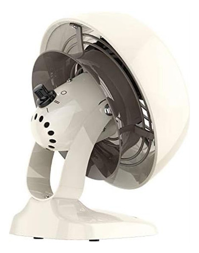 Ventilador De Escritorio Vfan Diseño Clasico Blanco Mate