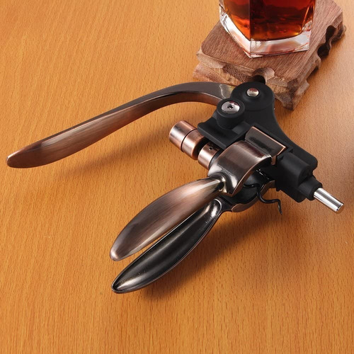 Imagen 3 de 7 de Abridor De Vino Camarero Compacto Acero Inoxidable