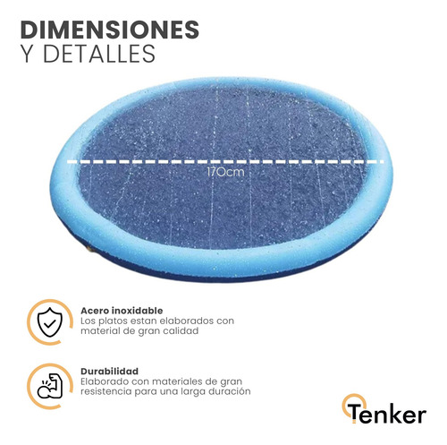Almohadilla Inflable De Salpicaduras De 170cm