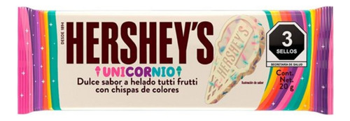 2 Pza Dulce Hershey's Unicornio 20 G