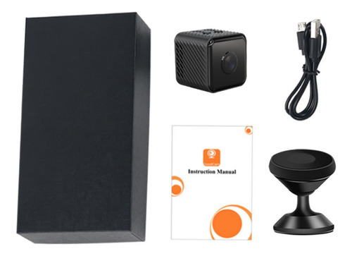 Mini Cámara Espía Inalámbrica Wifi 4k Hd Con Visión Nocturna