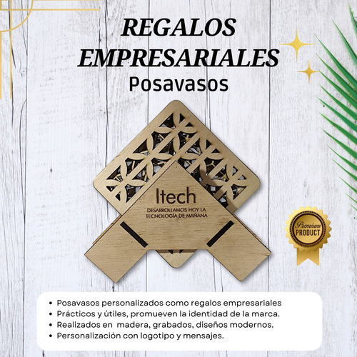 Regalos Promocionales Merchandising Posavasos Personalizados