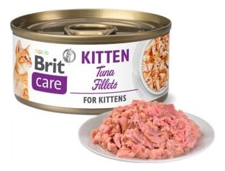 Brit Care Kitten Filetes Atún 70 Gramos Para Gato | Mundozoo