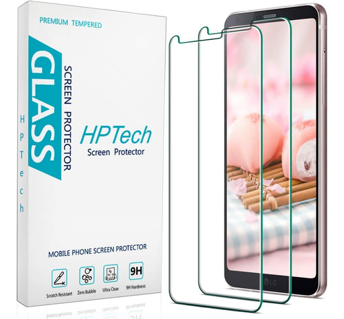 Protector De Pantalla Para LG G6 Hptech Templado 2-pack