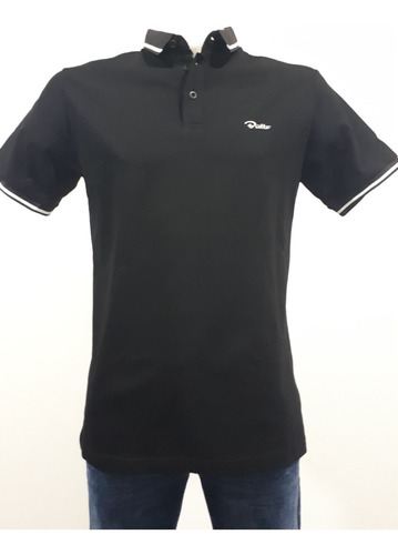 Playera Marca Bratto Tipo Polo Corte Slim 05-01 Ngo