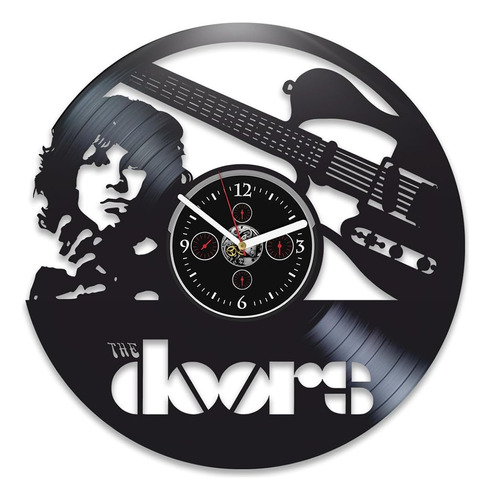 Reloj The Doors Vinilo Pared Jim Morrison Grabar The Doors J