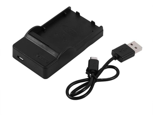 Cargador De Batería Con Cable Usb P/olympus Bls1/bls5/bls50