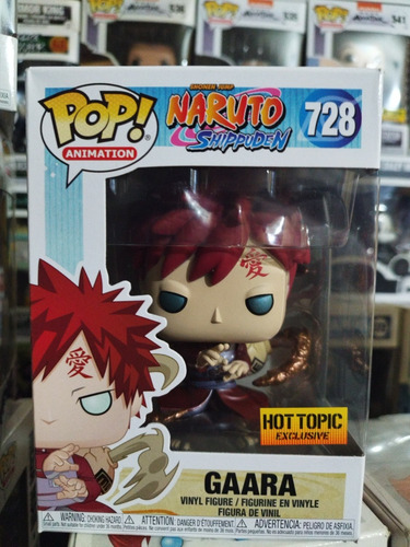 Funko Pop Gaara # 728 Hot Topic (Usado)