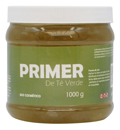 Primer Hidratante De Té Verde Maquillaje Piel Grasa (1 Kilo)