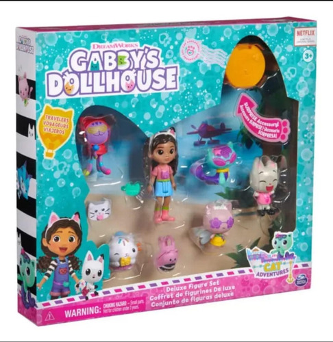 Gabbys Dollhouse Set De Figuras Viajeros-accesorio Sorpresa