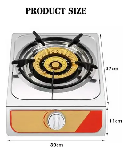 Quemador De Gas Portátil Con Protección Termopar, 4kw/, Para