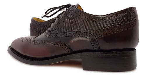 Dasalo Zapato De Hombre Estilo Bostoniano Fina Piel Natural