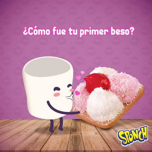 3 Marinela Sponch Galletas Malvavisco Coco Fresa