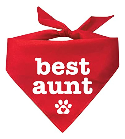 Bandana Para Perro Best Aunt (colores Surtidos)