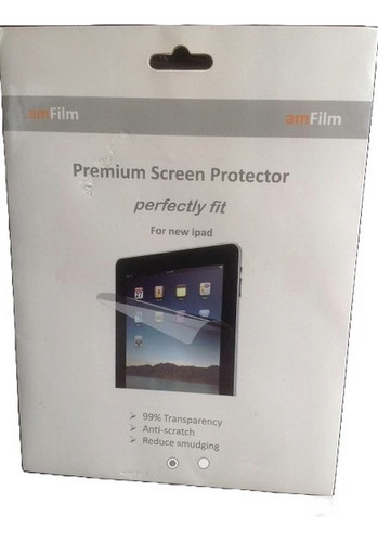 Proctetor De Pantalla Premium Para iPad Versiones 2, 3 Y 4