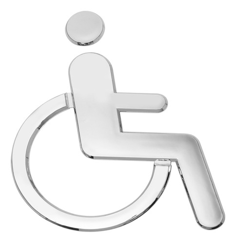 Calcomanías Para Discapacitados, Simple Letrero
