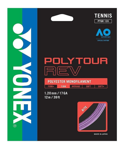 Yonex Poly Tour Rev - 1,30/0.56 oz - Morado