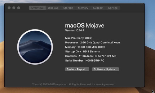 Mac Pro 4.1 Early 2009 Quad 2.66 24gb Ram 1tb Otimo