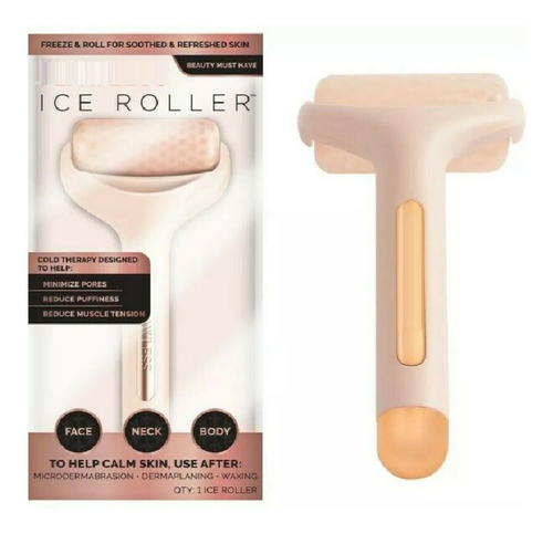 Masajeador Ice Roller Facial Y Corporal Rodillo De Hielo