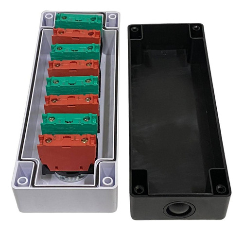 Caja Botonera Con 4 Botones Sostenidos - H9-4/pppn -