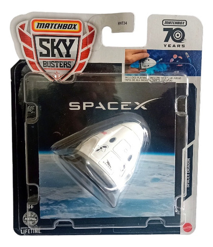 Spacex Dragon 2024 Matchbox Sky Busters 