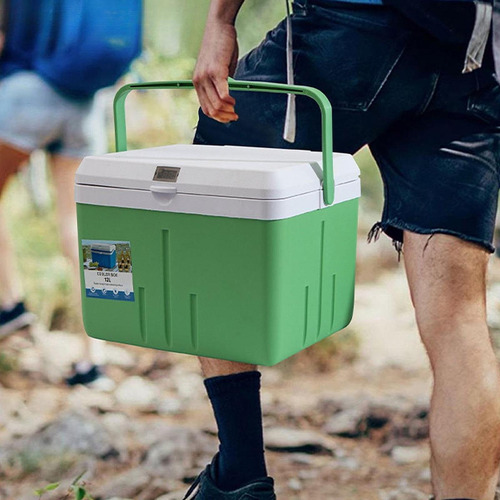 Caja De Refrigerador Para Acampar Estuche Aislada Fría 13l
