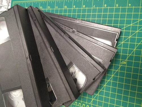 Lote De 5 Cassette Vhs Para Artesanías O Decorar (sin Cajas)