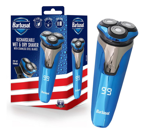 Maquina rasuradora eléctrica Shaver Barbasol para Uso en Humedo/seco
