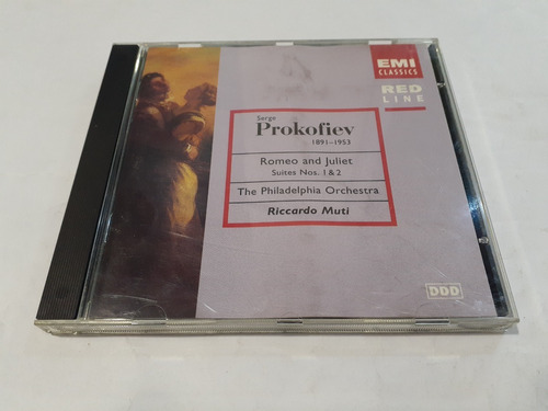 Romeo And Juliet Suites 1 & 2, Prokofiev Cd 1997 Holanda Nm