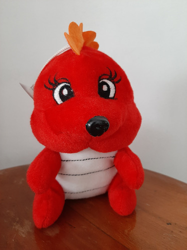 Peluche Rojo Para Posar Ó Colgar. Impecable Estado