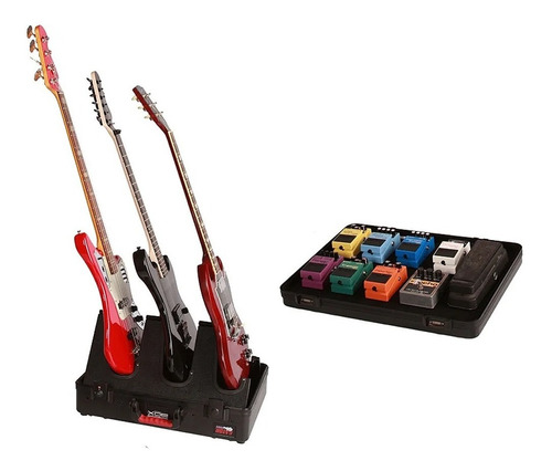 Estuche Gator G-gig-box Jr Soporte De Guitarra X3 Premium