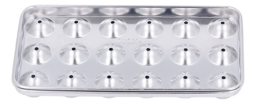 Bandeja De Hielo De Acero Inoxidable 304 Con 18 Rejillas
