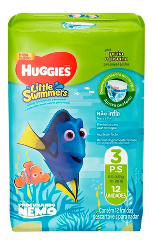 Pañal Huggies Playa Y Piscina - Unidad a $32000