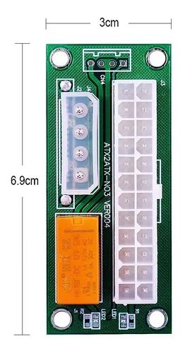 Add2psu Atx 24pin To Molex - Conectar 2 Fuente Minería