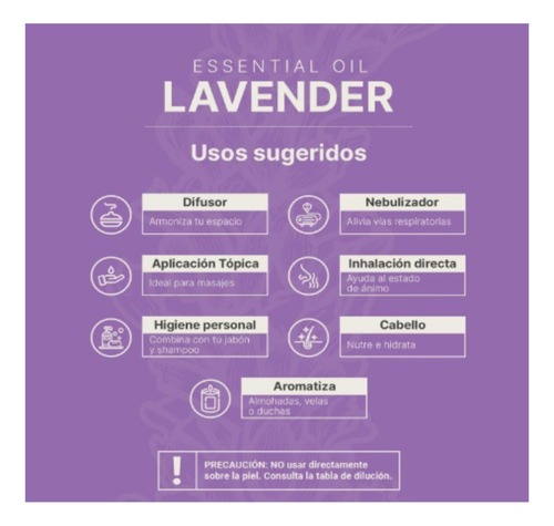Aceite Esencial De Lavanda B Life 50ml