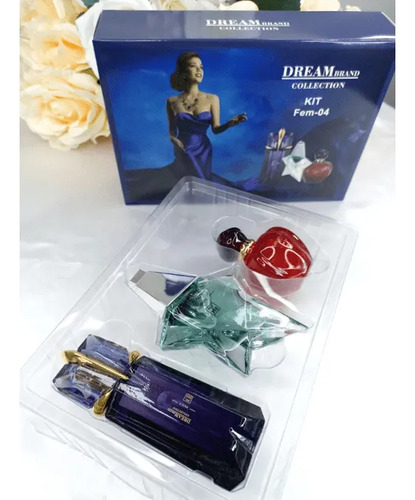 Dream Brand Collection Fem 04 - 3 Perfumes 25 Ml Cada