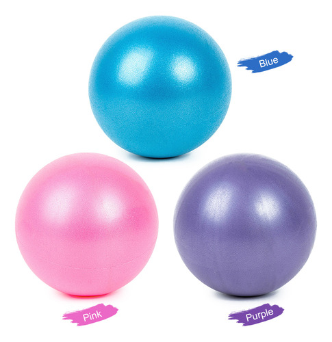 Pelota De Yoga Antiestallidos De 25 Cm, Minibarra De Pilates