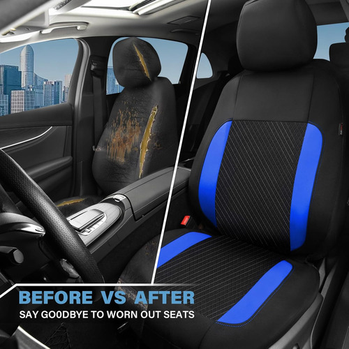 Car-grand Fundas De Asiento Impermeables En Relieve 3d Para