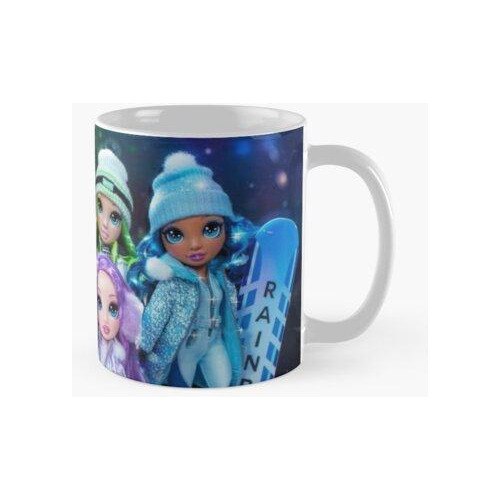 Taza Vacaciones De Invierno De Rainbow High Calidad Premium