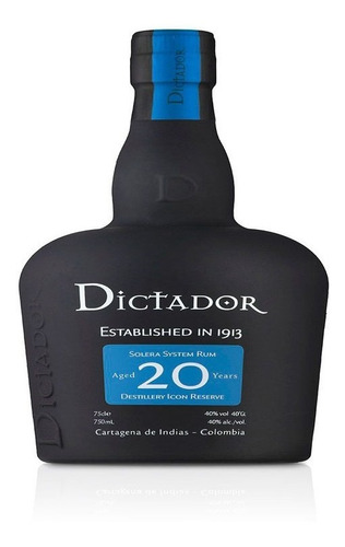 Rum Dictador 20 Anos 700ml