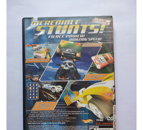 Hot Wheels Stunt Track Challenge Ps2 Playstation 2 (Usado)