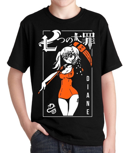 Remera Niño Seven Deadly Sins Siete Pecados Diane