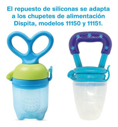 Imagen 2 de 4 de Repuesto De Red Para Chupete Alimentador X 4 Unidades
