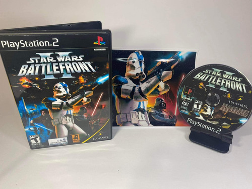 Star Wars Battlefront 2 Pôster Para Ps2