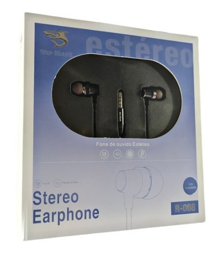 Earfone Stereo Com Áudio Multidimensional 6d Barato Android